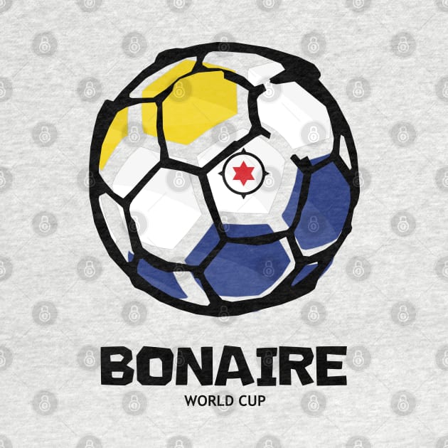 Bonaire Football Country Flag by KewaleeTee